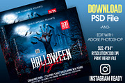 Halloween Flyer, a Flyer Template by MithilaCreation (Thumbnail 2 of 6)