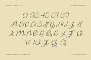 Laurindra - Luxury Script Font, a Script Font by MaikoHatta (Thumbnail 6 of 7)