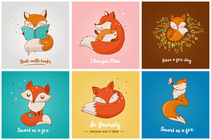 Fox - Cute Characters