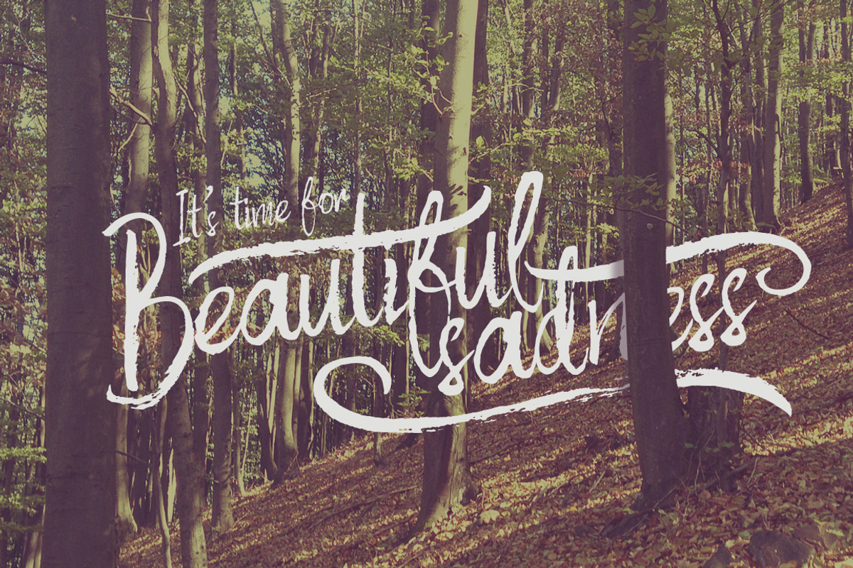 Autumn Feel font preview 2