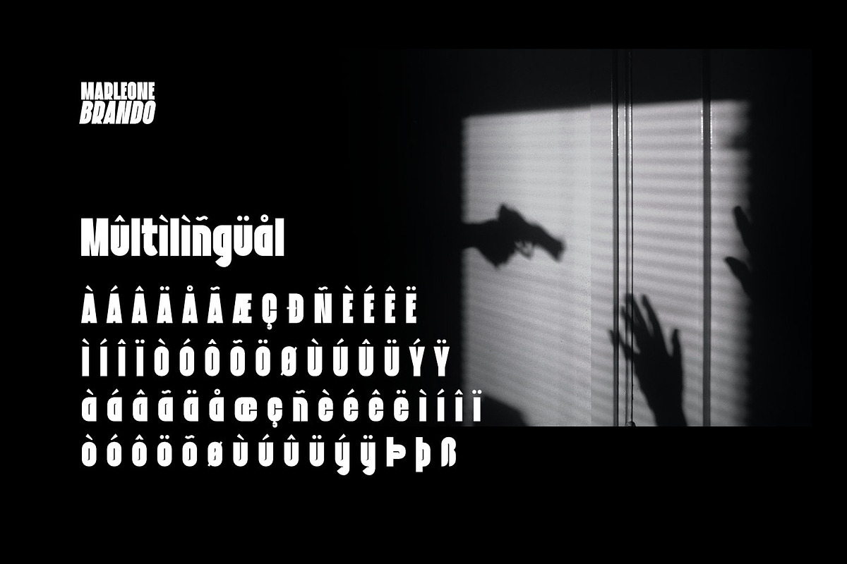 Marleone Brando - Condensed Sans, a Sans Serif Font by ikiiko (Photo 7 of 7)