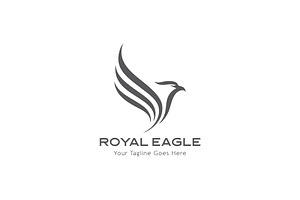 Minimal Eagle Logo Design, a Branding & Logo Template by YUDesignStore