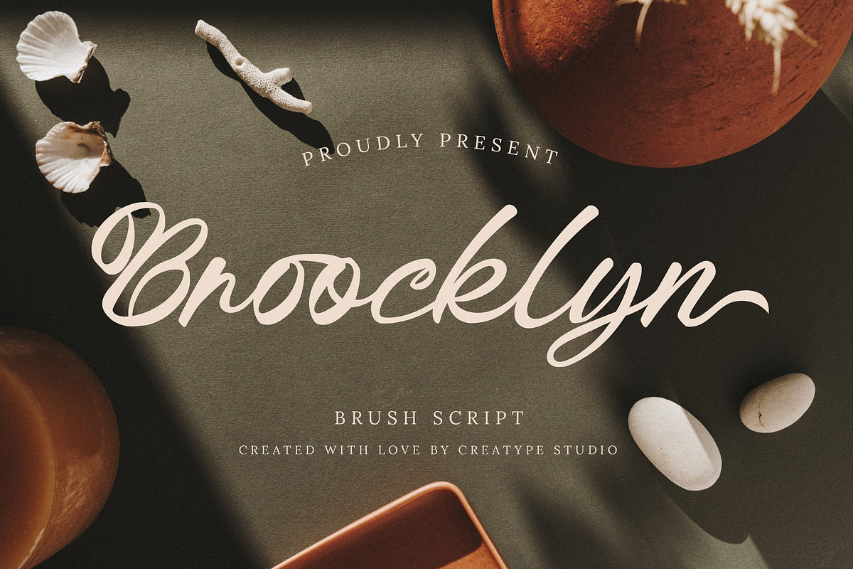 Broocklyn Brush Script, a Script Font by Creatype Studio (Photo 1 of 10)
