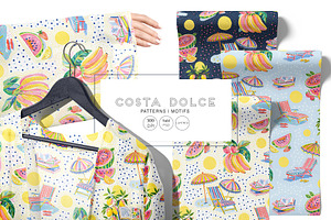 Costa Dolce Summer Patterns & Motifs