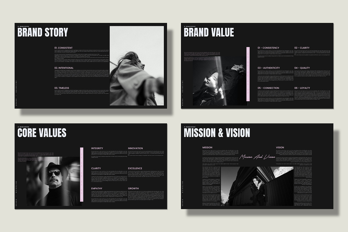 LAMIYA | Brand Guideline Template, a Presentation Template by shaondesigns (Photo 3 of 11)