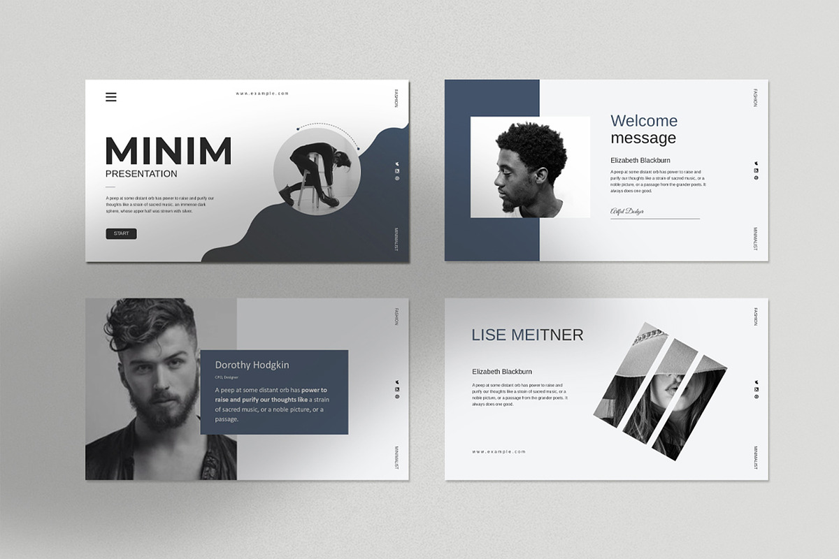Minim Presentation Templates, a Presentation Template by Dream-Lab (Photo 2 of 7)