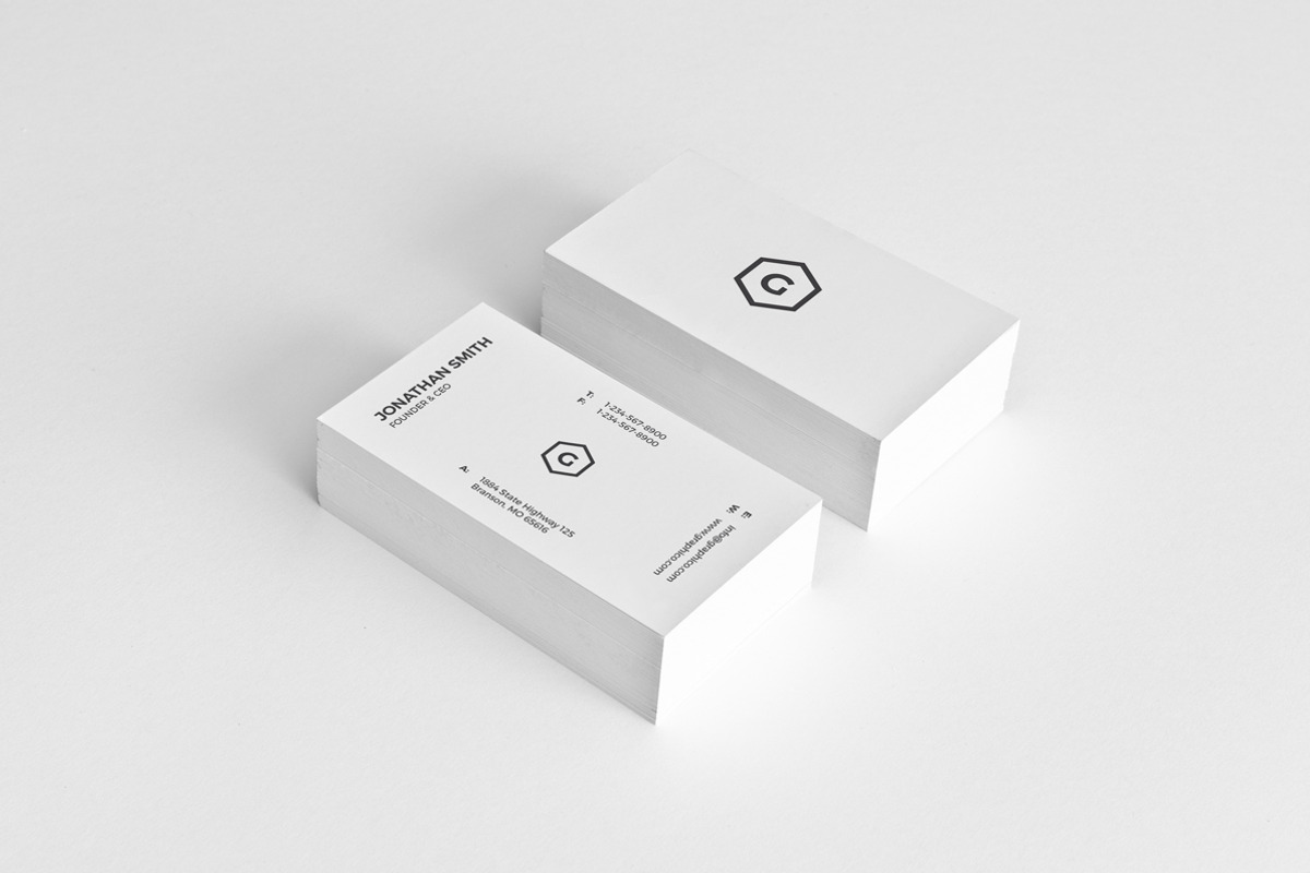 Simple Creative Business Card 57, a Business Card Template by ND Design (Photo 1 of 9)