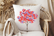 Spring Hearts Tree Clipart, an Illustration by RobertsArt (Thumbnail 3 of 7)