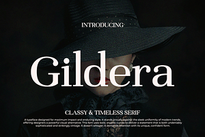 ET Gildera - Classy & Timeless Serif