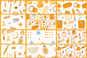 Back to School clipart patterns, an Education Illustration by Carpet Tapete Pretzel (Thumbnail 3 of 18)