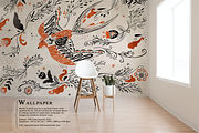 Thumbelina Folk Tale, a Pattern Graphic by Arie Clares (Thumbnail 5 of 9)