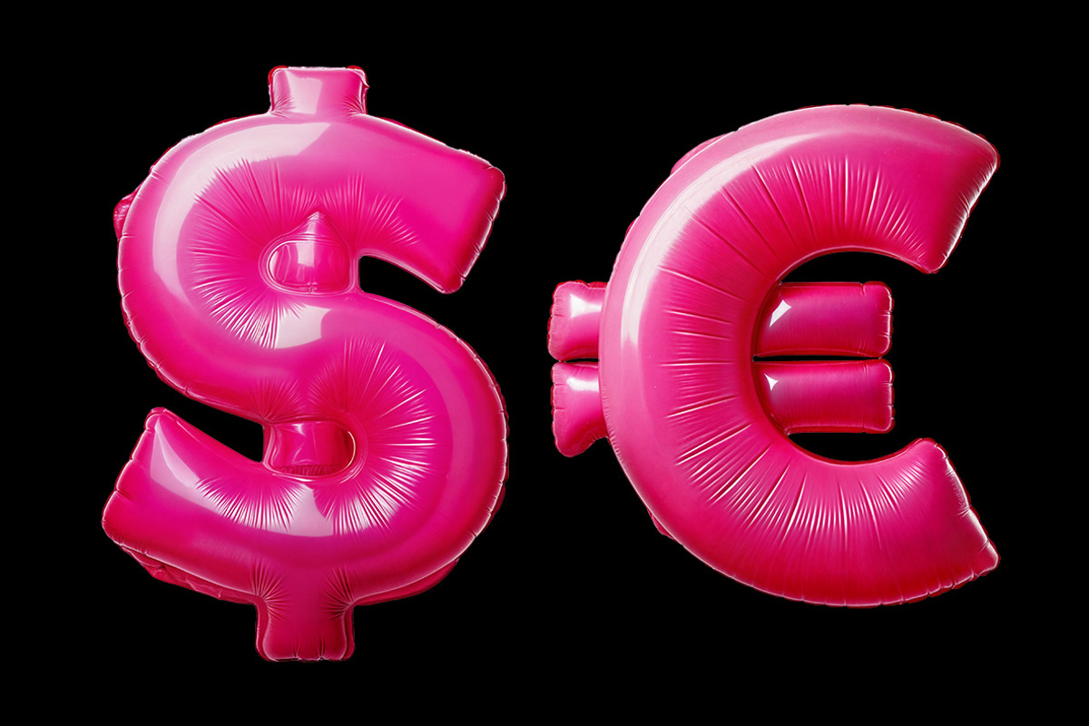 Pink Balloon Font, a Sans Serif Font by Handmadefont (Photo 4 of 21)