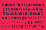 Monfy – Bold Condensed Typeface, a Sans Serif Font by Casloop Studio (Thumbnail 6 of 10)