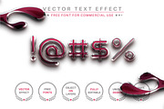 Pink Metal - Editable Text Effect, a Layer Style Add-On by rwgusev (Thumbnail 5 of 5)