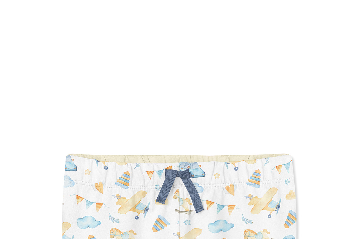 Baby Cotton Shorts Mock-ups Set, a Bottom Mockup by Mocca Mockups Store (Photo 6 of 22)