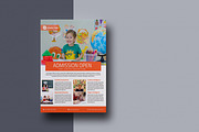 School Admission Flyer Template, a Flyer Template by Template Shop (Thumbnail 4 of 4)