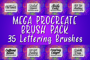 35 Procreate Brushes Mega Bundle, a Brush Add-On by Alexis Gentry (Thumbnail 2 of 7)