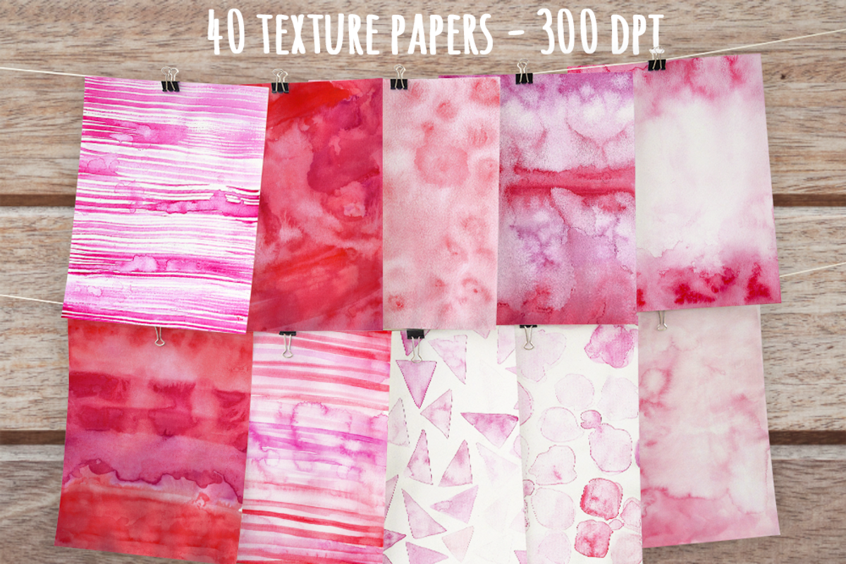 Watercolor Giftbox - February Deal, a Texture Graphic by Sinziana Romanescu (Photo 5 of 21)
