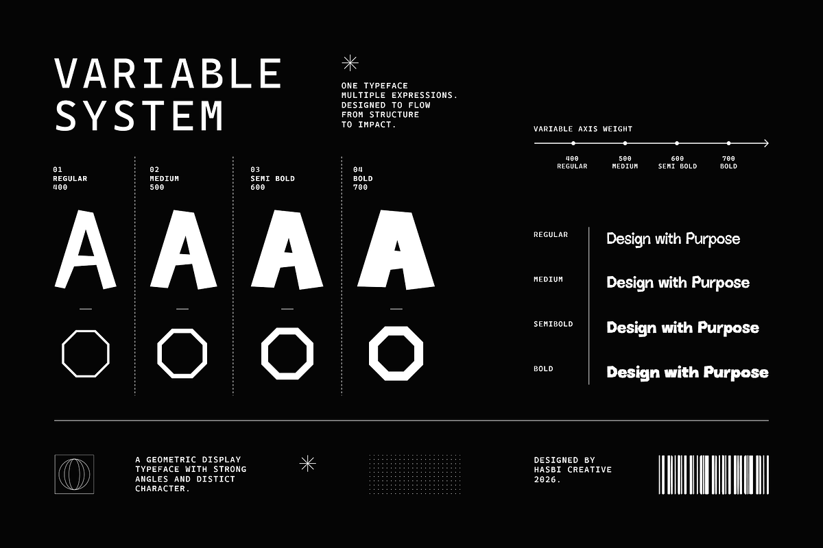 Colta – Variable Display Font, a Sans Serif Font by Hasbi Creative (Photo 3 of 12)