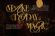 Black Saphire - Hybrid Serif, a Serif Font by Krismagraph (Thumbnail 4 of 14)