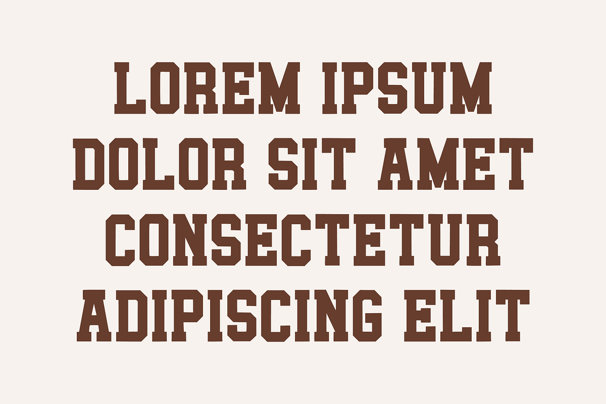 Baseball College – Varsity Sports, a Slab Serif Font by Limited.studio (Photo 4 of 5)