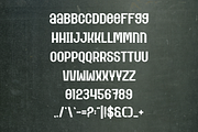 Chalk Broder Font, a Sans Serif Font by Iqsiart Studio (Thumbnail 5 of 6)