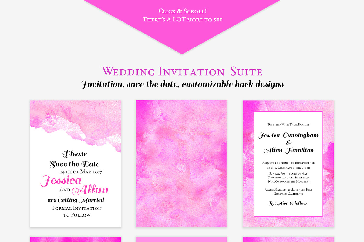 The Comprehensive DIY Wedding Vol 2, an Invitation Template by Carousellerie Creative (Photo 7 of 7)