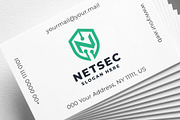 Letter N Network Security Logo, a Branding & Logo Template by Design_Planet (Thumbnail 2 of 3)