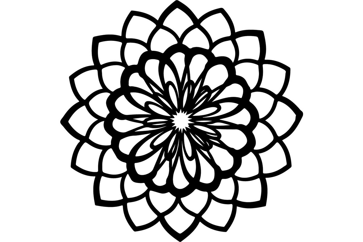 Floral Mandala Bundle, a Decorative Illustration by Designer_Momina (Photo 15 of 20)