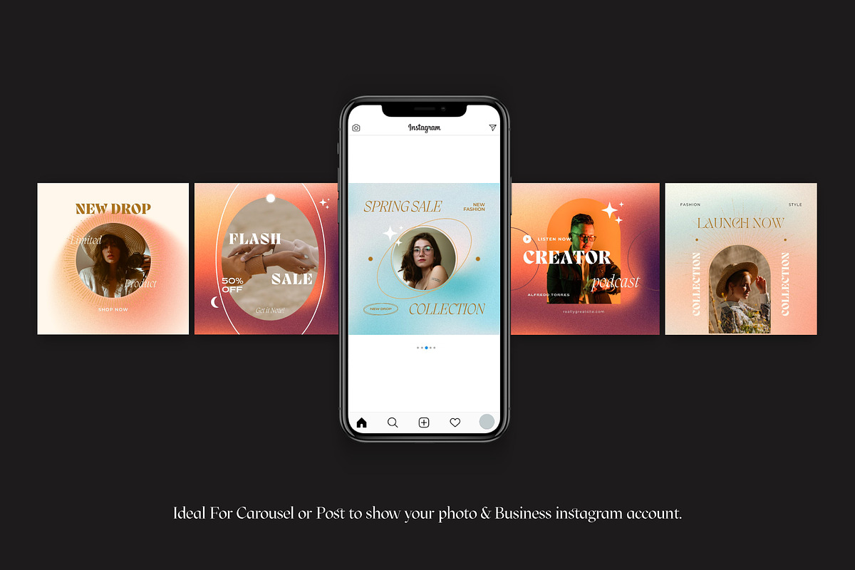 Celestial Canva Brand Gradient, a Social Media Template by Dirtytemp Studio (Photo 9 of 14)