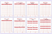 Christmas Planner Bundle Canva Kdp, a Stationery Template by Mustafiz (Thumbnail 3 of 5)