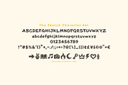Sketchmark Cut Paper Display Font, a Sans Serif Font by Graphic Spirit (Thumbnail 2 of 8)