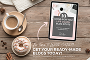 DFY BLOG POSTS FOR LIFE COACH, a Templates & Theme by Jennifer Magri Templates (Thumbnail 8 of 8)