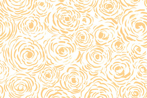 Seamless pattern hand drawn floral pattern creating a seamless r