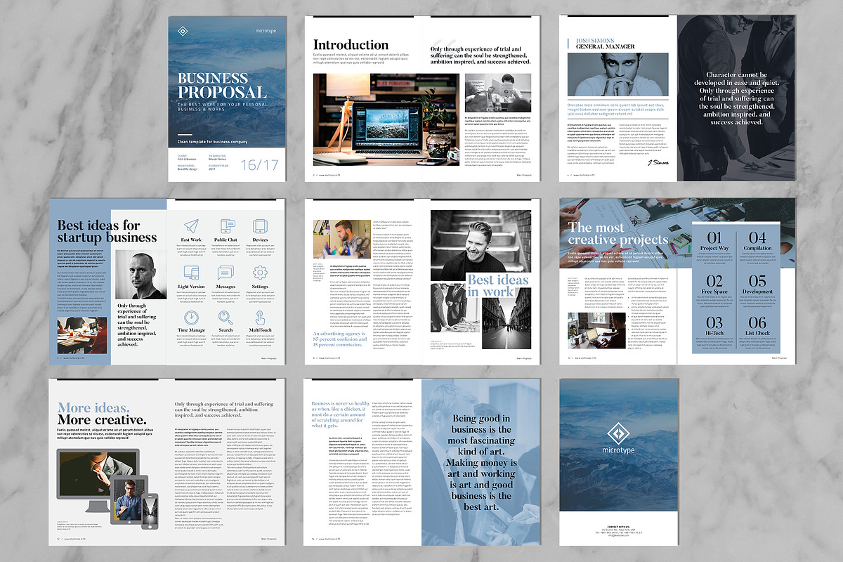 Creative Proposal, a Brochure Template by Kovalski (Photo 11 of 11)