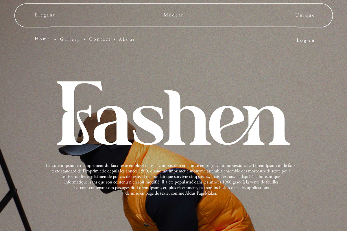 Benogi - Retro Serif Font, a Serif Font by Flawless And Co (Photo 7 of 12)