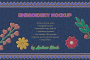 Embroidery Mockup, a Layer Style Add-On by Andrew Skoch Design (Thumbnail 5 of 5)