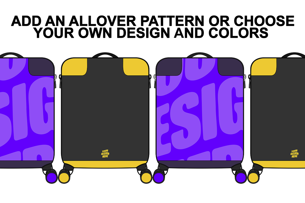Travel Case Vector Mockup, a Mockup by Infinity Mockups (Photo 3 of 8)