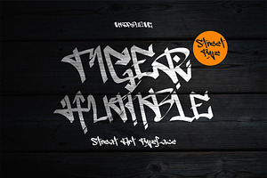 Tiger Humble - Display Font