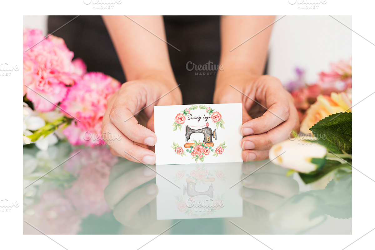 Watercolor Sewing Collection, a Work Illustration by MayaNavits (Photo 5 of 6)