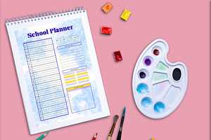 School Planner Printable Planifier