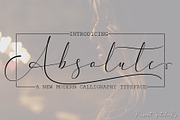 Absolute, a Script Font by StudioRz (Thumbnail 1 of 7)