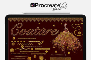Couture Brushes for Procreate