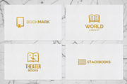 Books & Magazine Logos Pack, a Branding & Logo Template by MockUpgrade (Thumbnail 5 of 8)