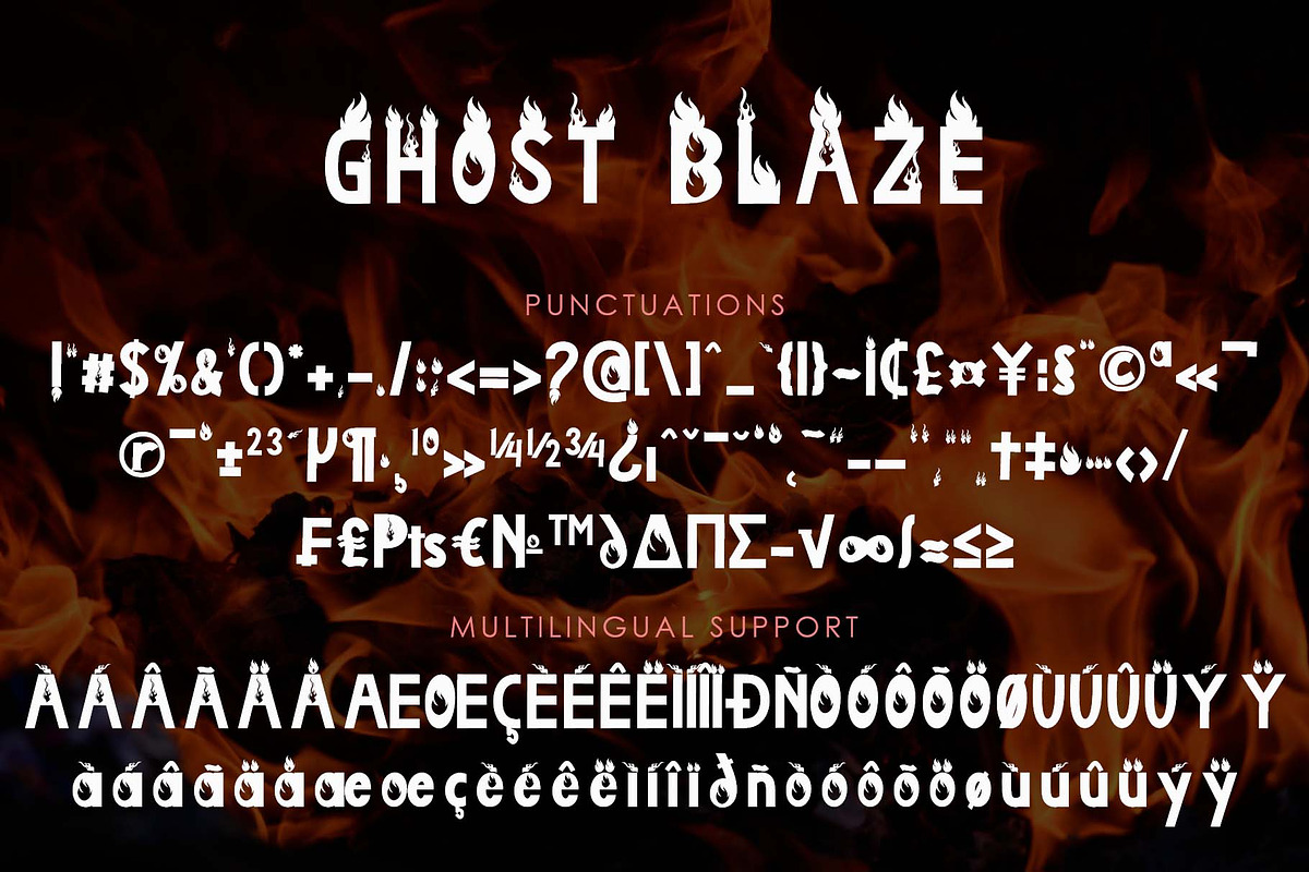 Ghost Blaze, a Handwritten Font by Yoga Letter (Photo 7 of 7)