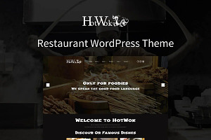 HotWok - Chinese Restaurant WP Theme