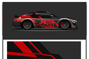 Futuristic Tech Car Wrap Design, a Technology Illustration by CarWrap design (Thumbnail 1 of 4)