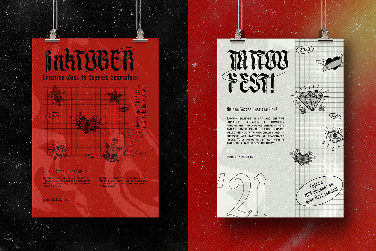 Metal Soup Blackletter Typeface, a Blackletter Font by alit design (Photo 13 of 20)