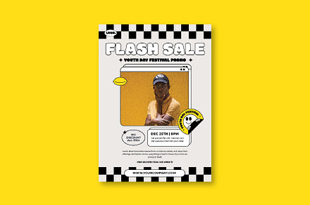 Flash Sale Flyer, a Poster Template by Sundaylab
