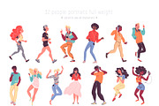 people with smartphones, a Person Illustration by Funnystore (Thumbnail 2 of 5)